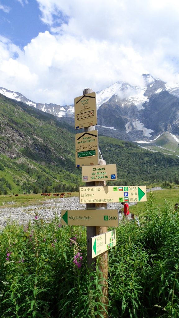 TMB - Jour 1 - Des Houches aux chalets du Truc