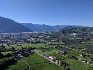 Sur les hauteurs de Bolzano