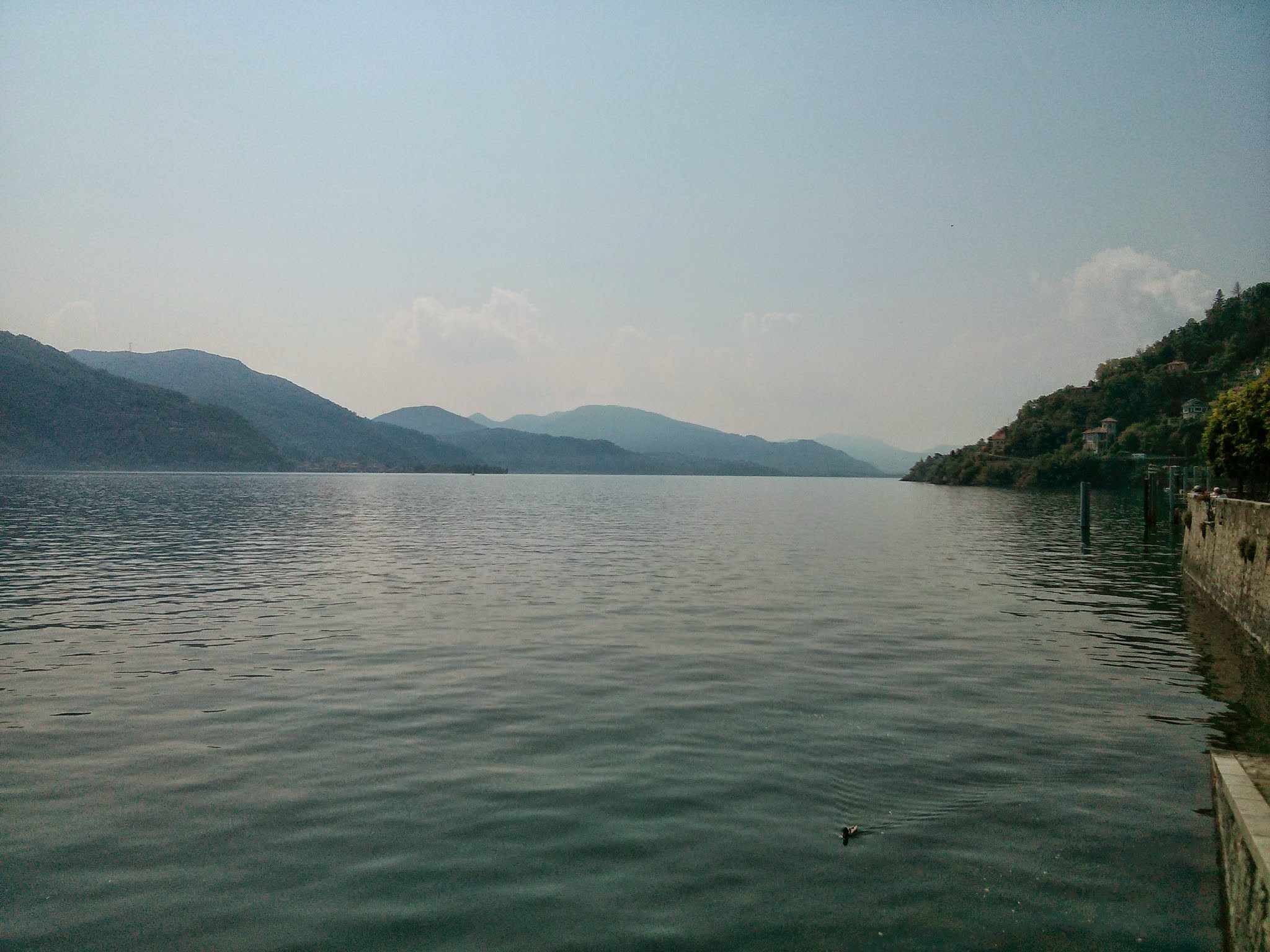 Vue sur le lac