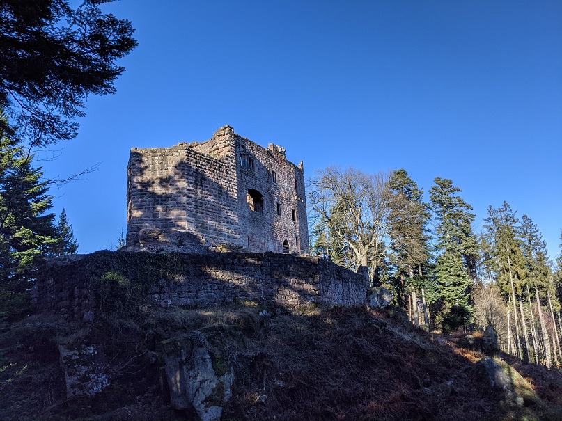 Les châteaux Birkenfels et Landsberg