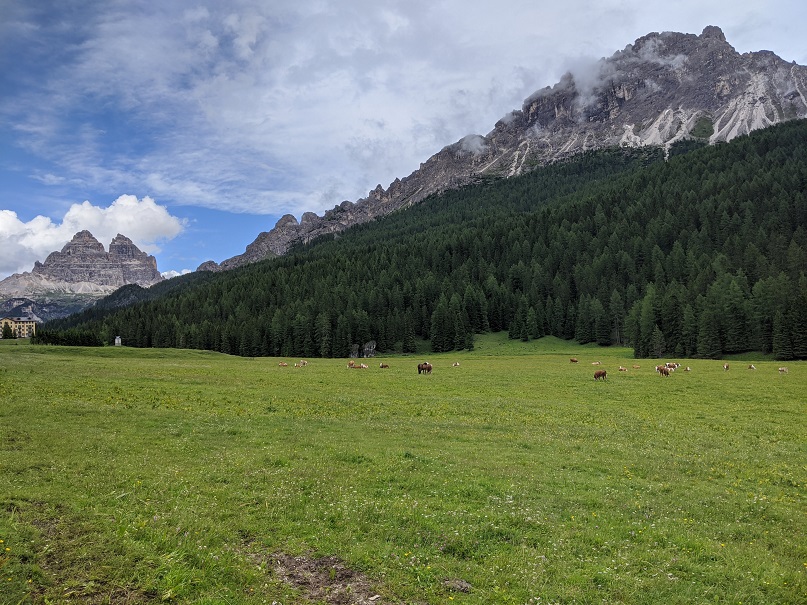 Tour du lac de Misurina