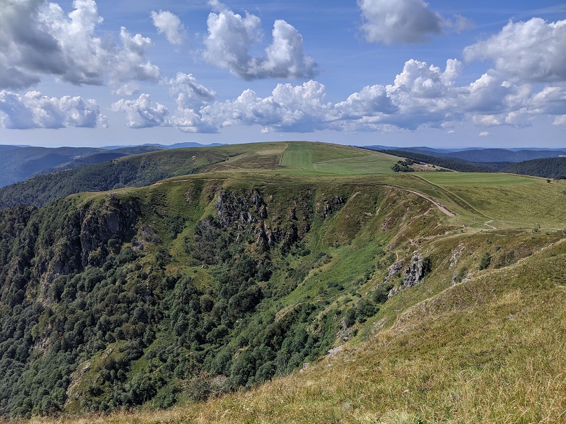 Sur les crêtes