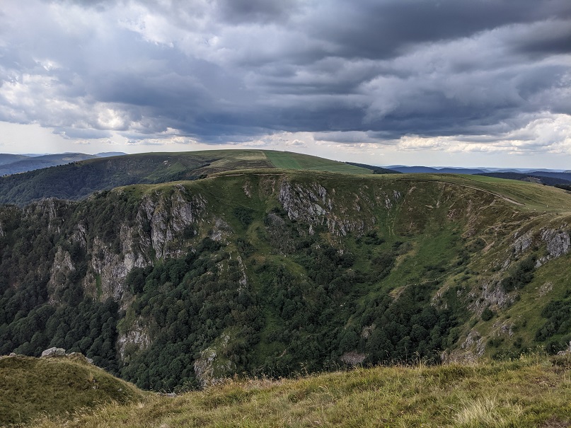 Sur les crêtes